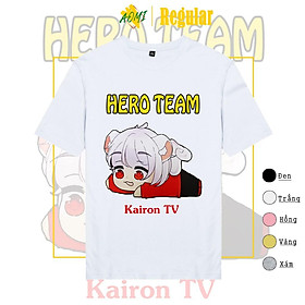 BST Áo Thun Hero Team Đầy Đủ Nhân Vật Đẹp Áo Thun Mini World Toàn Thành Viên Hero Team AOMIVN