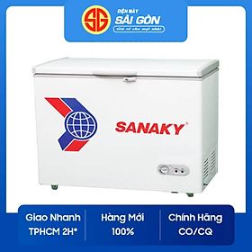 TỦ ĐÔNG SANAKY 220 LÍT VH-2299HY2 ĐỒNG (R134A) -HÀNG CHÍNH HÃNG