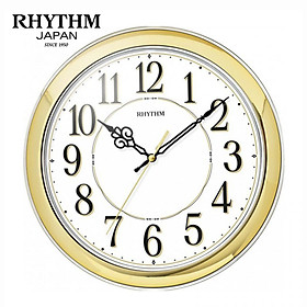 Mua Đồng hồ treo tường Nhật Bản RHYTHM CMG553NR18  Kt 30.3 x 4.2cm  720g  Vỏ Nhựa  dùng PIN