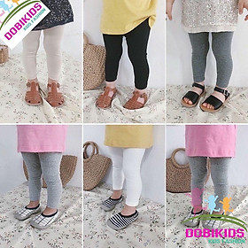 Quần Legging Bé Gái ️ Quần Legging Cho Bé Cotton Co Giãn Xuất Xịn 9-41kg