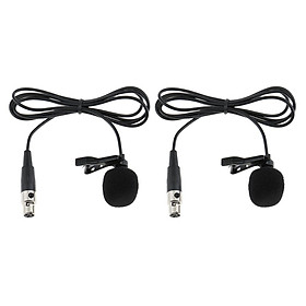 2x Mini  Microphone for Vloggers Unidirectional 4-Pin 1M