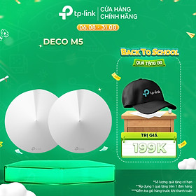 Bộ Phát Wifi Mesh TP-Link Deco M5 AC1300 (3 pack) - Hàng Chính Hãng