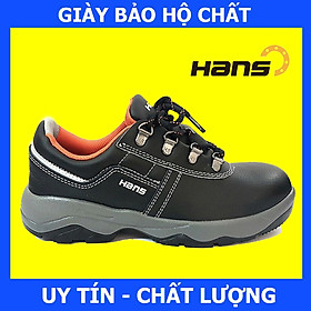 [Hàng Chính Hãng] Giày Bảo Hộ Hans HS-60 Siêu Nhẹ, Da Chất Lượng Cao, Chống Thấm Nước, Chống Đâm Xuyên, Va Đập Mạnh