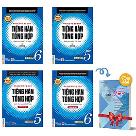 [Download Sách] Combo 4 Cuốn Tiếng Hàn Tổng Hợp Dành Cho Người Việt Nam - Cao Cấp 5&6 - Phiên Bản Mới Đen Trắng (Tặng Kèm Cuốn Vui Học Tiếng Hàn Cùng Châu Thùy Trang)