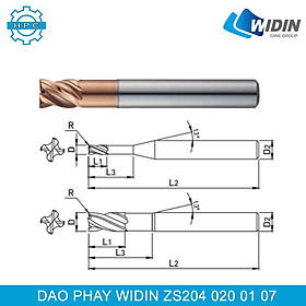 Mua Dao phay Widin ZS204 020 01 07
