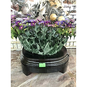 Mua Trụ đá phong thủy trấn thạch Tinh thể thạch anh xanh