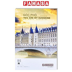 Tập Sinh Viên Góc Phố B5 - Ô Ly Ngang - 200 Trang 80gsm - futurebook DK-385 - Mẫu 2