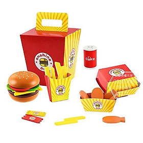 Đồ chơi bữa ăn nhanh cho bé - Chất liệu gỗ Onshine