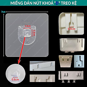 20 Mẫu Miếng Dán Dự Phòng Thay Thế Treo Kệ Nhà Tắm Hamart Móc Sơ Cua Cho Giá Kệ Ecoco Oenon Siêu Dính Tường
