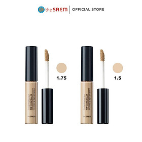[Combo 2 sản phẩm] Kem che khuyết điểm The Saem Cover Perfection Tip Concealer