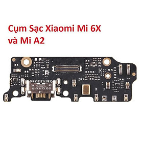 Cụm Chân Sạc Cho Xiaomi Mi 6X , Mi A2 Charger Port USB Main Borad Mạch Sạc Linh Kiện Thay Thế - Yukimobile