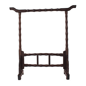 Wood Carving Calligraphy Brush Pen Holder Hanging for Room Study Father's Day Gift