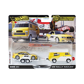 Đồ Chơi Mô Hình Bộ Đôi Siêu Xe LGNDS Team Transport HOT WHEELS JFM93