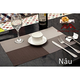 Mua Tấm lót bàn ăn cách nhiệt chống trượt phân màu - L002