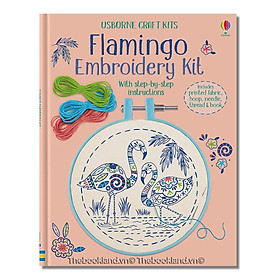 Hình ảnh sách Embroidery kit: Flamingo