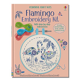 Hình ảnh sách Embroidery kit: Flamingo