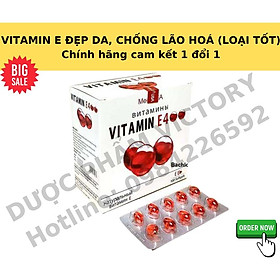 Mua Viên Uống Vitamin E đỏ 4000mcg đẹp da  chống lão hoá  500mg (hộp 100 viên)