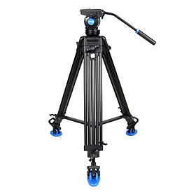 Chân Máy Ảnh Benro Video Tripod KH26 (Đen) - Hàng Nhập Khẩu