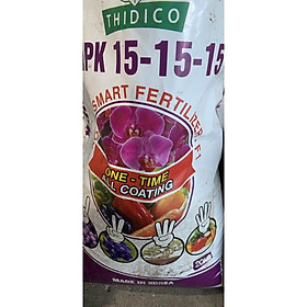 Mua Phân bón tan chậm NPK 15-15-15 nhập từ Hàn Quốc gói 500gr