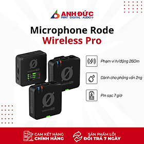 Mua Microphone Không Dây Rode Wireless Pro - Hàng Chính Hãng Bảo Hành 12 Tháng