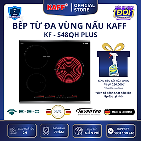 Mua Bếp âm từ hồng ngoại 3 vùng nấu nhập khẩu Germany KAFF KF-S48QH Plus - Hàng Chính Hãng