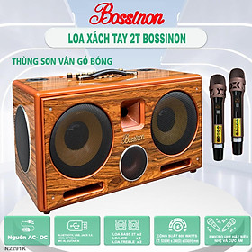 Mua Loa karaoke xách tay Bossinon N2291K – Công suất 600W- 2 Bass 2 tấc - Hàng chính hãng