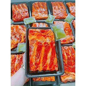 Sườn ướp vị nướng BBQ ướp sẵn 1kg (giao tphcm)