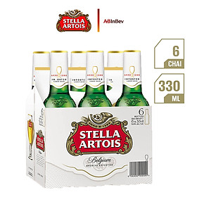 Lốc 6 Chai Bia Stella Artois (330ml / Chai)