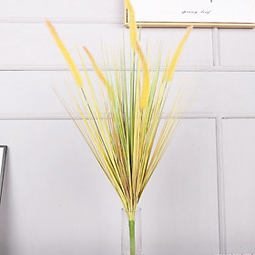 Mua Cụm lau giả - cụm lau đuôi chồn giả - Cây giả  hoa lụa Decor trang trí nhà cửa