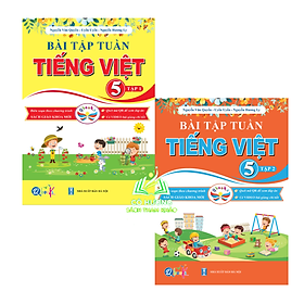 Sách - Combo Bài Tập Tuần Tiếng Việt Lớp 5 - Cả Năm (Cánh Diều)