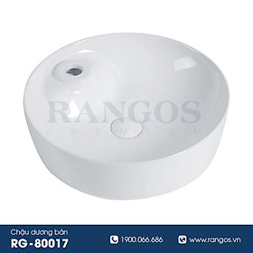 CHẬU RỬA LAVABO CHÂN DÀI RANGOS RG-6007-1