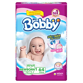 Miếng Lót Sơ Sinh Bobby Fresh Newborn 1 - 64 (64 Miếng)