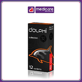 Dolphi bao cao su hộp 12 cái