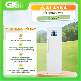 Tủ đông đứng Alaska 290 lít IF-290N - HÀNG CHÍNH HÃNG - CHỈ GIAO HCM