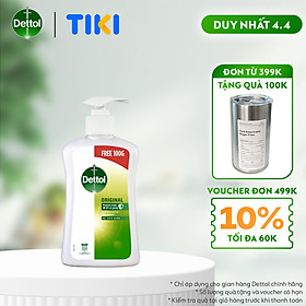 Nước rửa tay diệt khuẩn Dettol - Chai 500g