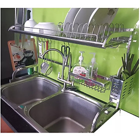 Kệ úp chén bát trên chậu rửa, mặt đá, đa năng tiện dụng hàng cao cấp chính hãng chắc chắn.