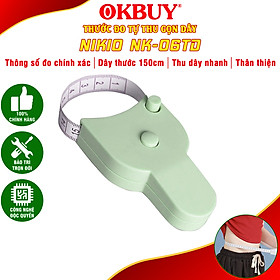 Thước đo tự động thu gọn dây Nikio NK-06TD - 1.5m