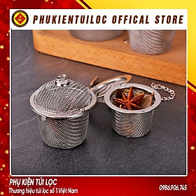 Quả Lọc Trà Inox