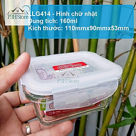 Hộp thủy tinh Lock&Lock Baby Food Container dùng đựng thức ăn cho bé LLG820S3 LLG414S3 LLG508S3 LLG812 LLG510S3 LLG161S3