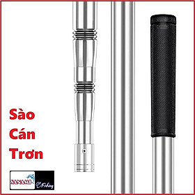 Cán Vợt Cá Inox Siêu Bạo Lực Sào Chim,Cán Liềm Cắt Cây Cỏ Từ Xa 1m5 - 4m SKK-6 .Sanami Fishing