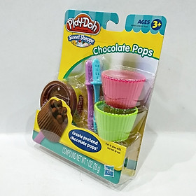 Bộ Đồ Chơi Đất Nặn Dụng Cụ Làm Kem Mini - Play-Doh 49654 - Mẫu 1 - Chocolate Pops
