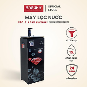 Mua Máy lọc nước RO HASUKA HSK-110 KDH Diamond công suất lọc 10L/h  loại bỏ tạp chất  khử mùi clo  mùi tanh trong nước - HÀNG CHÍNH HÃNG