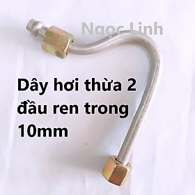 Mua Dây hơi thừa 2 ốc trong ren 10mm dài 130mm chuyên dùng trong máy nén khí