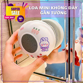 Mua Loa Bluetooth Không Dây Hít Tường Nhà Tắm BTS-06 - Nhỏ Gọn  Tặng Kèm Sticker Xinh Xắn