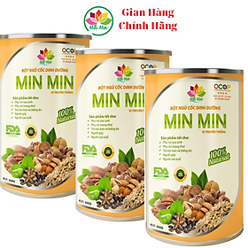 [COMBO] NGŨ CỐC MIN MIN 29 HẠT_ NGŨ CỐC LỢI SỮA _ NGŨ CỐC DINH DƯỠNG MẸ BẦU - COMBO 3 HỘP +CỘNG THẺ TÍCH ĐIỂM