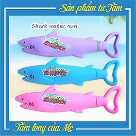 Đồ Chơi Súng Phun Bắn Nước Cá Mập Mẫu Mới Giá Tốt Cho Trẻ Em 29cm Tốc Độ Mạnh- Bền Bỉ