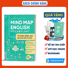 Hình ảnh Sách Mindmap English Vocabulary -Từ Vựng Tiếng Anh Qua Sơ Đồ Tư Duy - Sách học ngoại ngữ