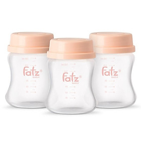 Bộ 3 Bình trữ sữa 140ml - Store 2 - Fatz Baby FB0140VN