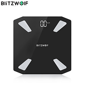 BlitzWolf BW-SC3 Smart WIFI APP Control Body Fat Scale Digital LED Scale USB Charging 13 Body Metrics Data Analysis 5-180kg Weighting