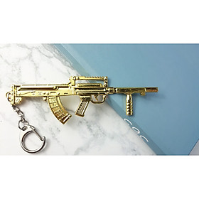 Móc khóa mô hình trong Game PUBG Mẫu MK-S-Groza Vàng